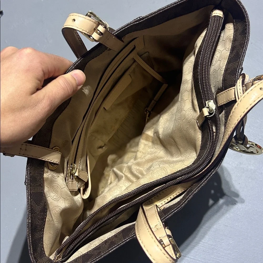Michael Kors Monogram Purse Bag